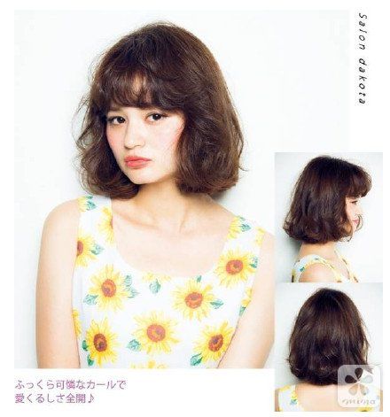 8款人气lob造型告诉你短发女生也能这么美