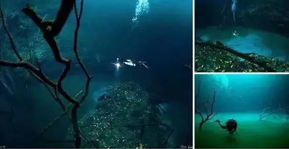 世界上最美的“水下河”，潜到河底还有一条河，看了既惊艳又诡异
